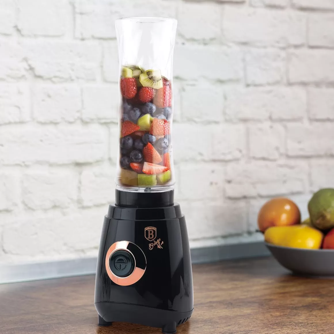 BERLINGER HAUS Blender Black Rose/Monaco Do Smoothie 250 W 400 Ml