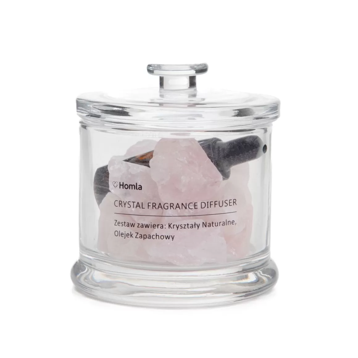 HOMLA Dyfuzor Zapachowy Serenity Rose & Linen Cotton 210 G + 10 Ml