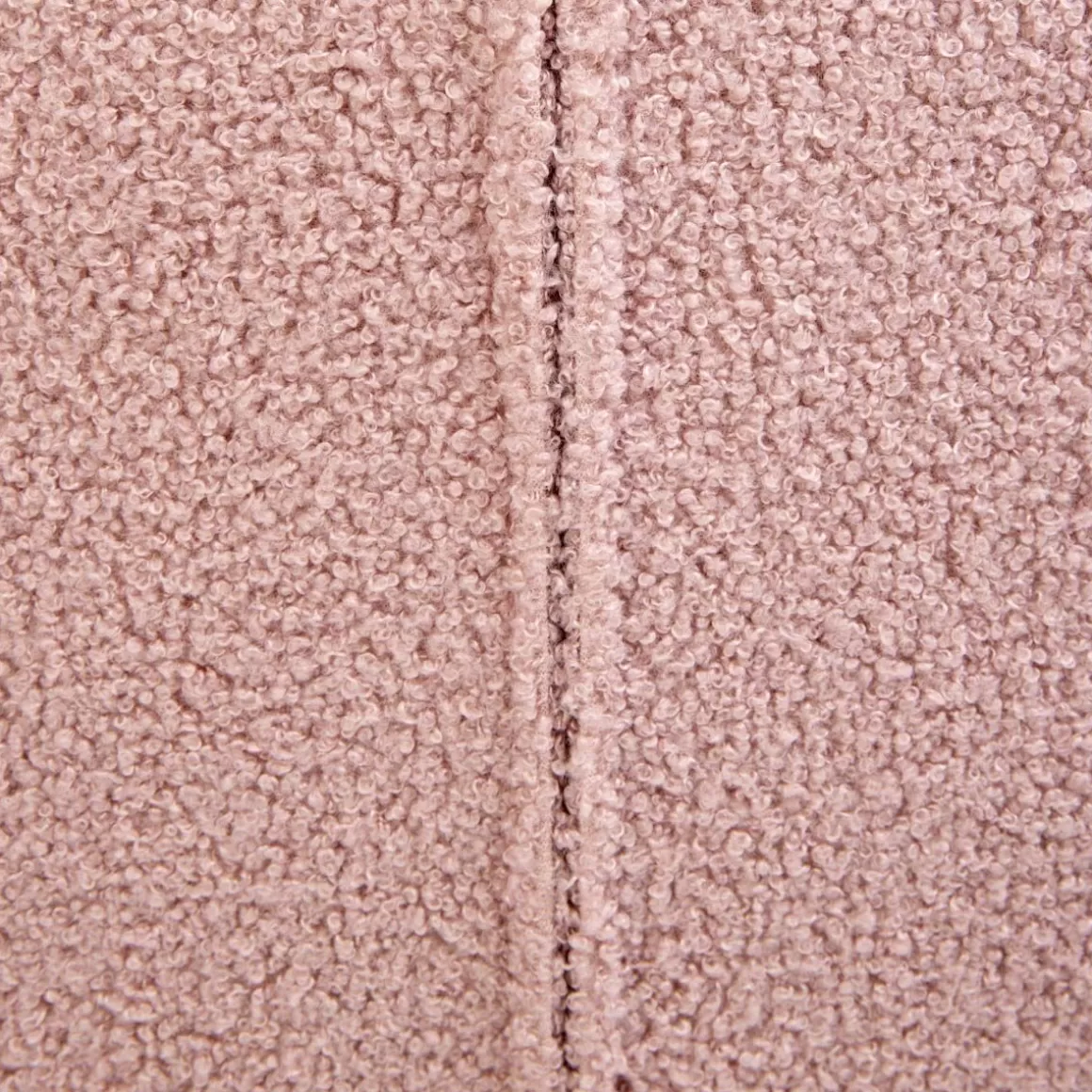 HOMLA Fotel Moss Teddy Boucle Bujany Rozowy W Tkaninie Teddy Boucle 72X73X92 Cm