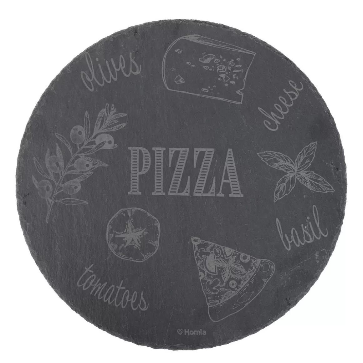 HOMLA Kamien Stone Do Pizzy 30X0,5 Cm