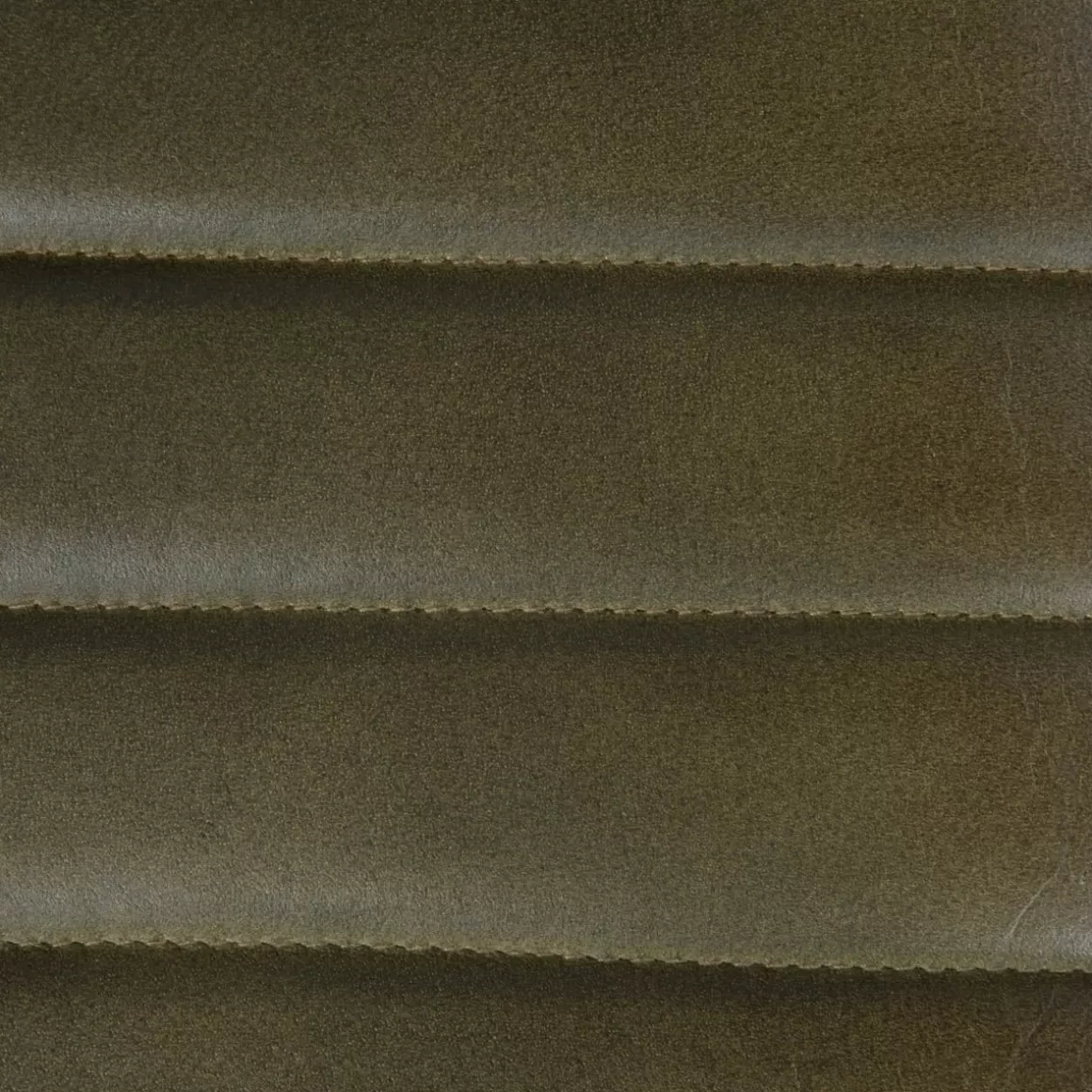 HOMLA Krzeslo Lumbar W Obiciu Ze Skory Bawolej Zielone 46X52X78 Cm