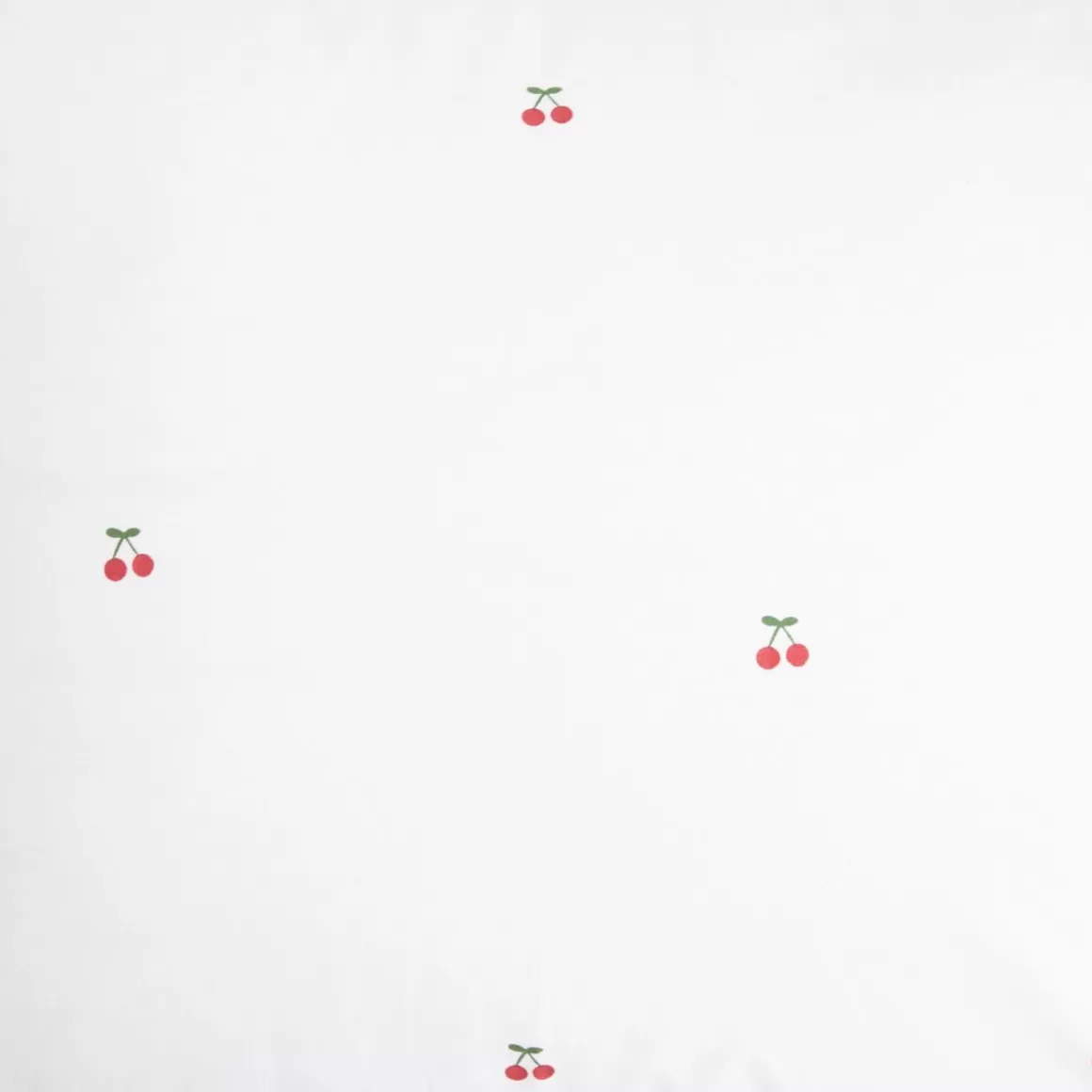 HOMLA Pościel Cherrine Bawelniana W Wisnie Z Czerwona Lamowka 140X200 Cm + 1*50X60 Cm
