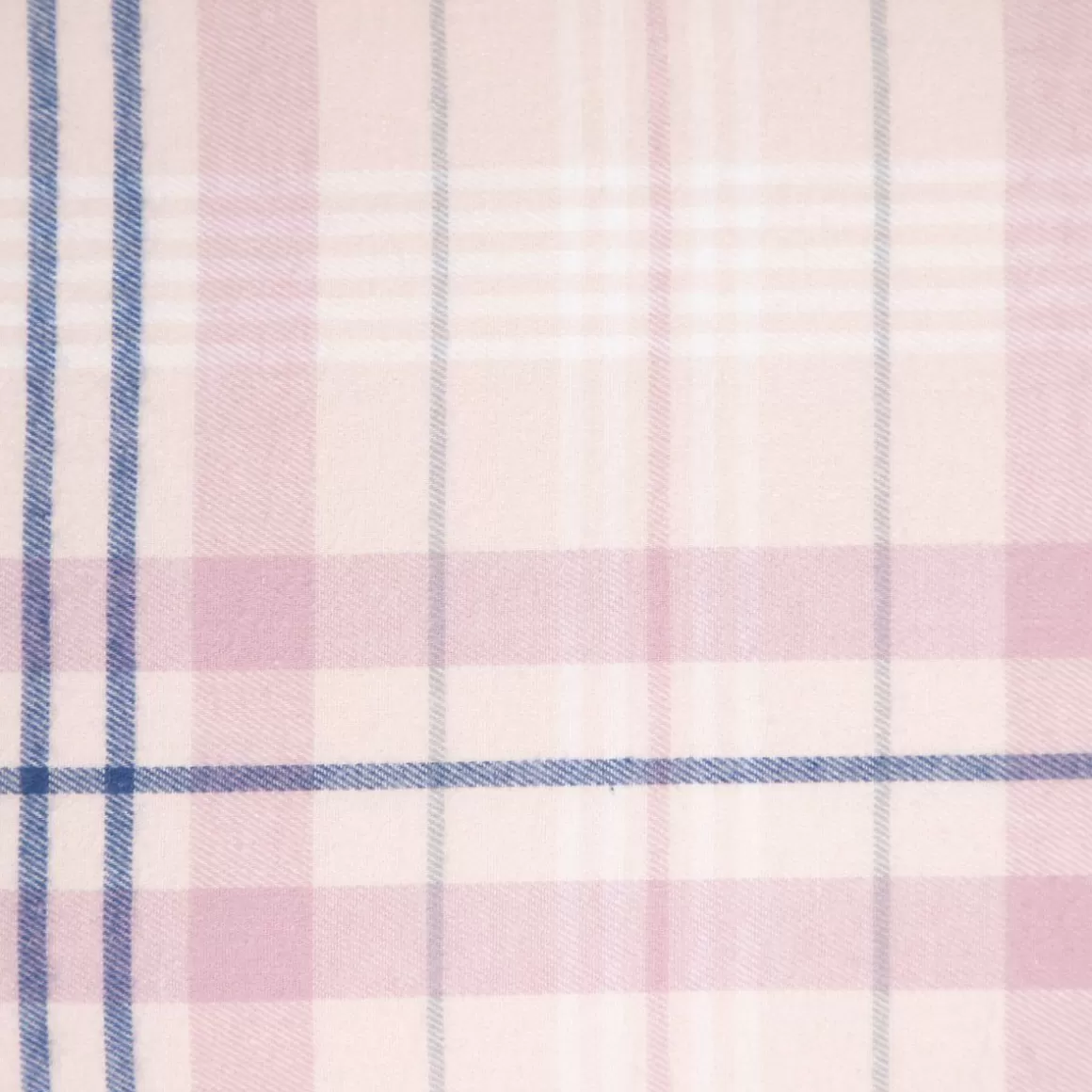 HOMLA Pościel Idaho Flanelowa Rozowa W Krate 160X200 Cm + 1 X 50X60 Cm