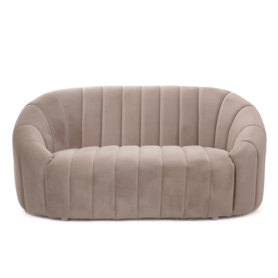 HOMLA Sofa Nottuna Sofa 2-Osobowa Welurowa 127X82X81.5 Cm