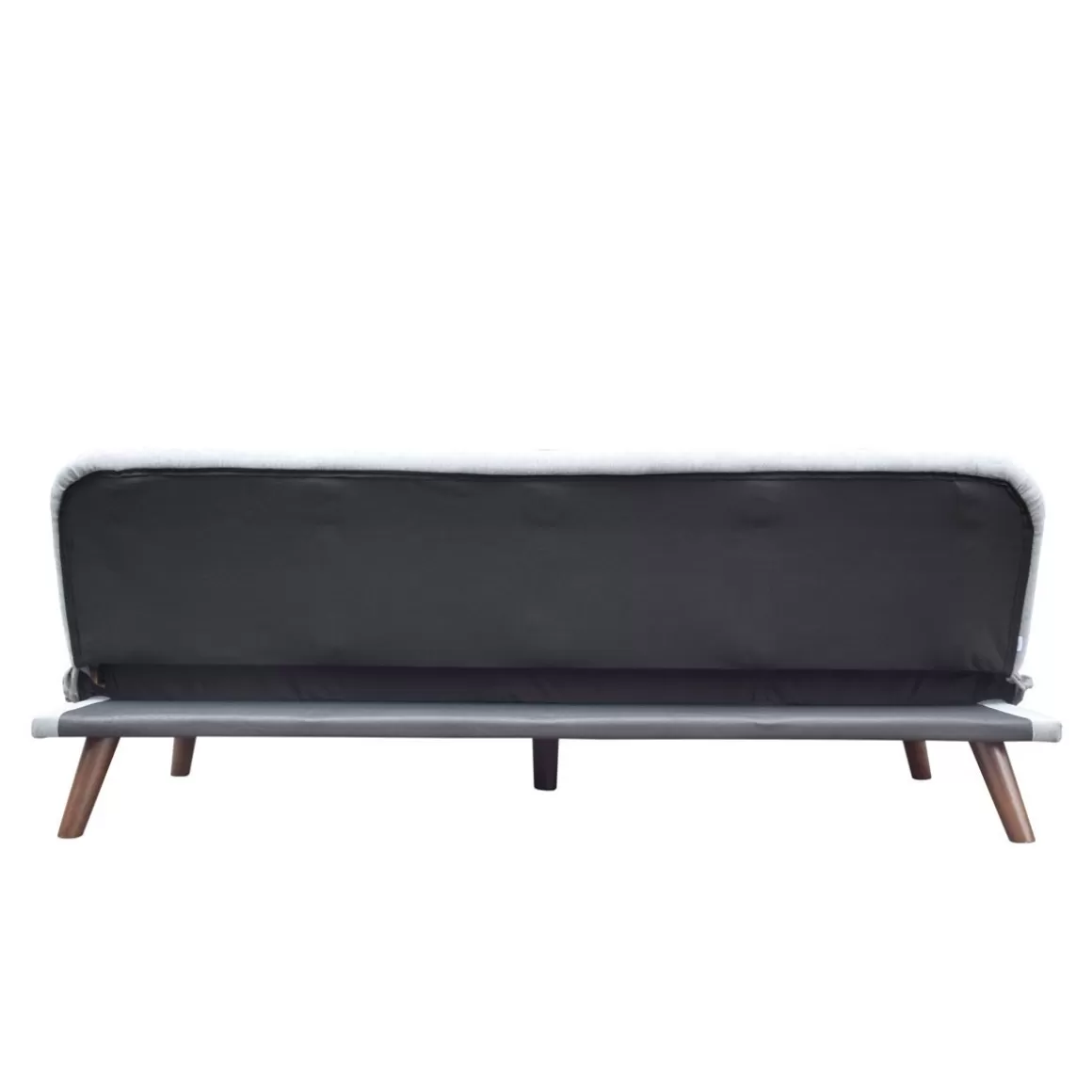 HOMLA Sofa Rinko Sofa 3-Osobowa, Z Funkcja Spania, Ciemnoszara 195X81X74 Cm