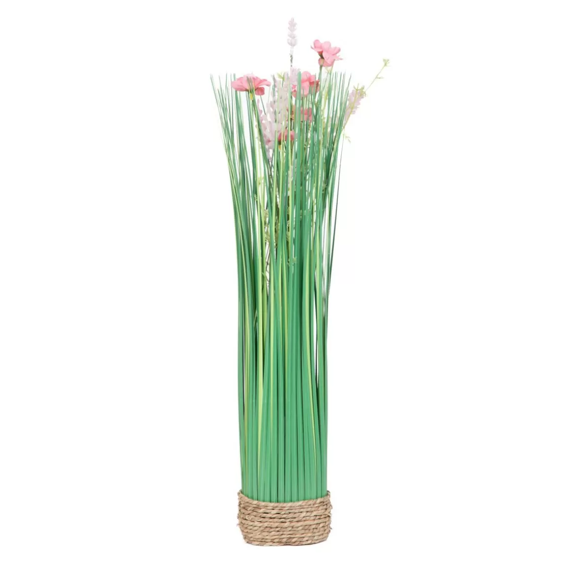 HOMLA Trawa Polly Z Rozowymi Kwiatuszkami 55 Cm