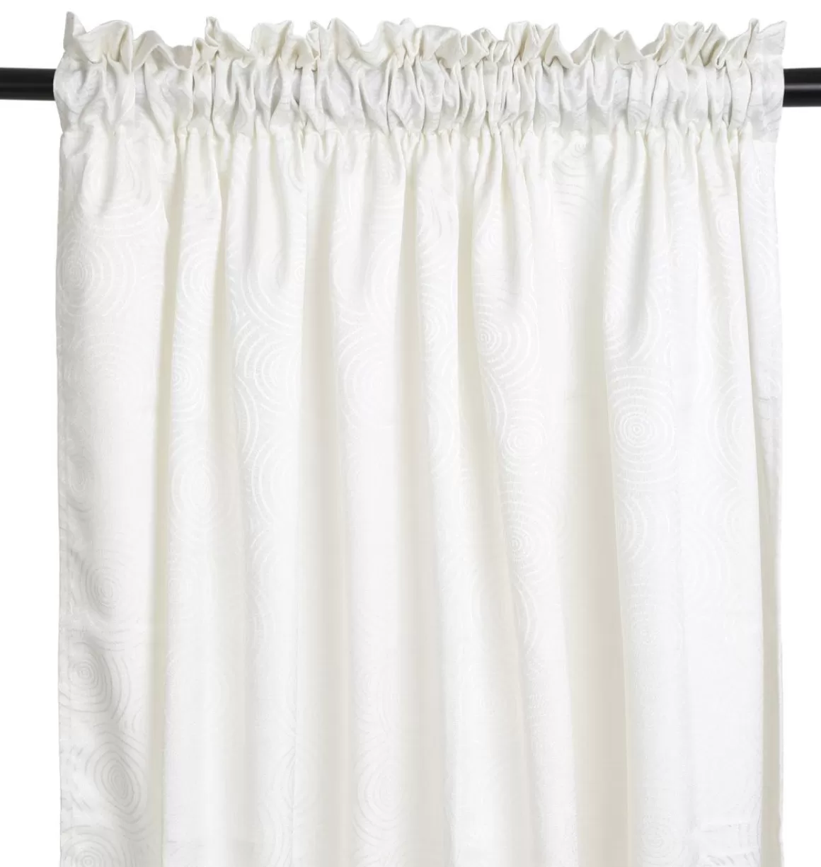 HOMLA Zaslona W Delikatny Wzor Ecru Tora 140X250 Cm