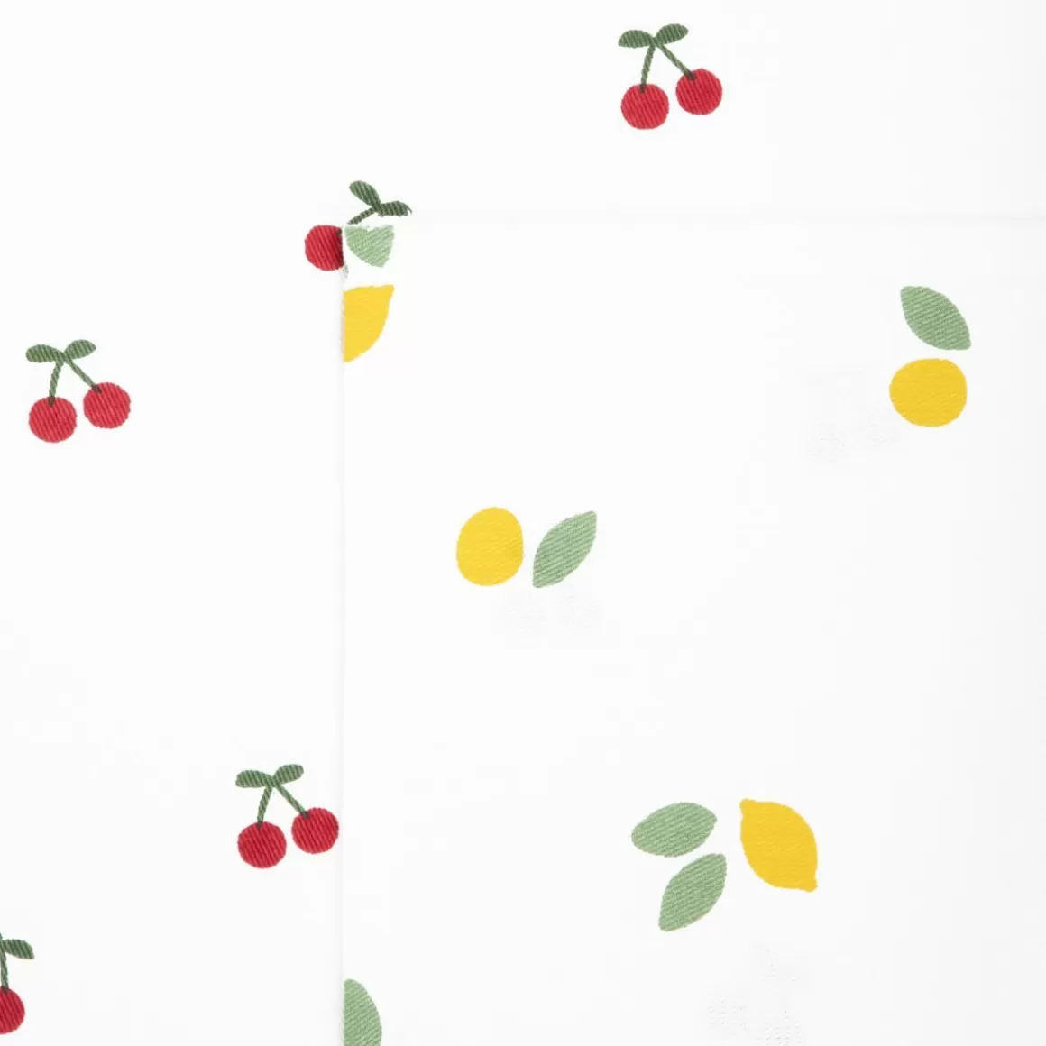 HOMLA Zestaw Scierek Kuchennych Cherrine W Wisnie I Cytryny 2*45X65 Cm