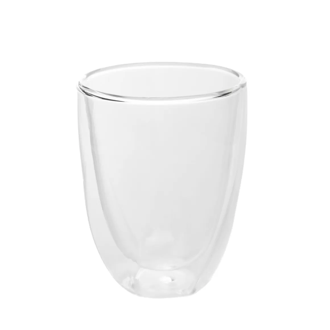 HOMLA Zestaw Szklanek Cembra Modern Geometryczne Z Podwojna Scianka, 2 Szt. 0,28 L