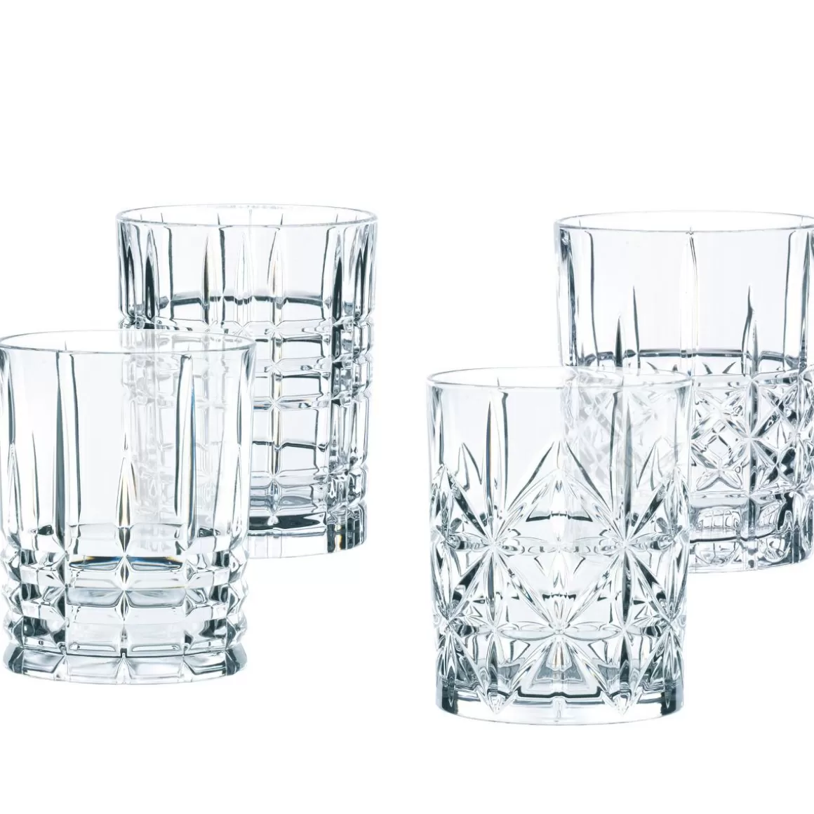 NACHTMANN Zestaw Szklanek Highland Do Whisky Tumbler 4 Szt. 0,345 L